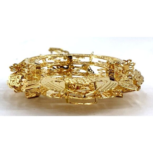 Danbury Mint 2006 Symbol Of Friendship Christmas Ornament 24K Gold Plated - Picture 7 of 8